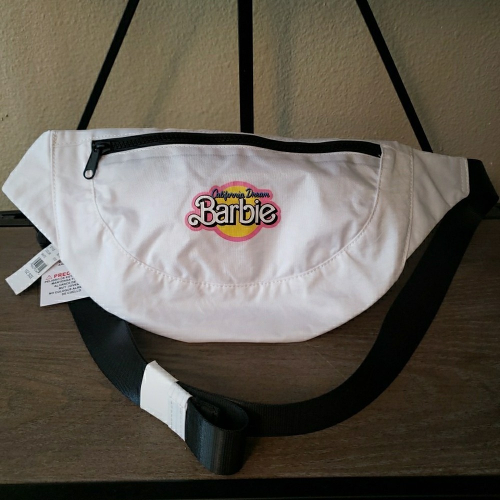 NWT BARBIE X‎ PACSUN COLLAB 80s/90s Style Fanny Pack Nylon
